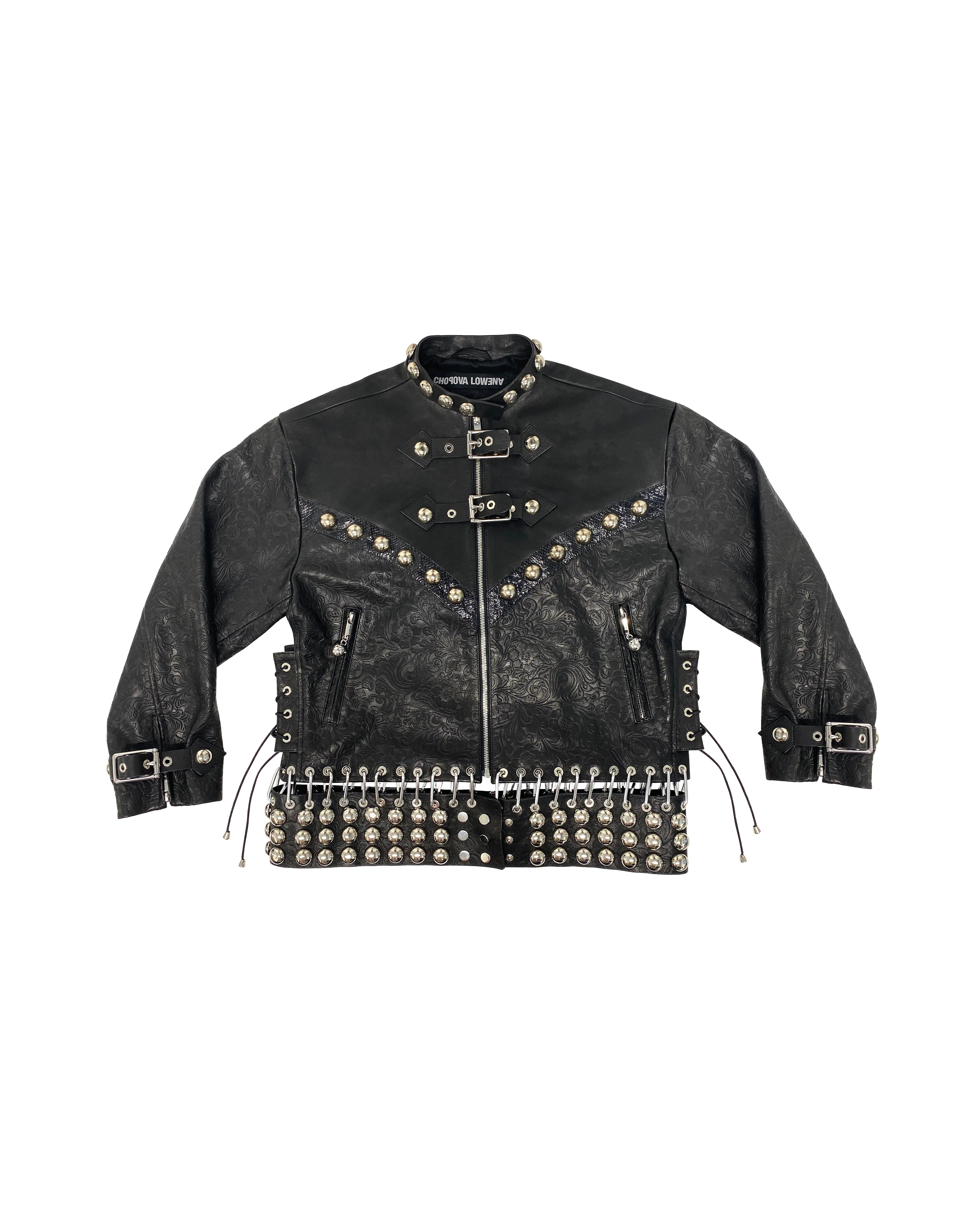 Lunge Leather Jacket sold by Chopova Lowena