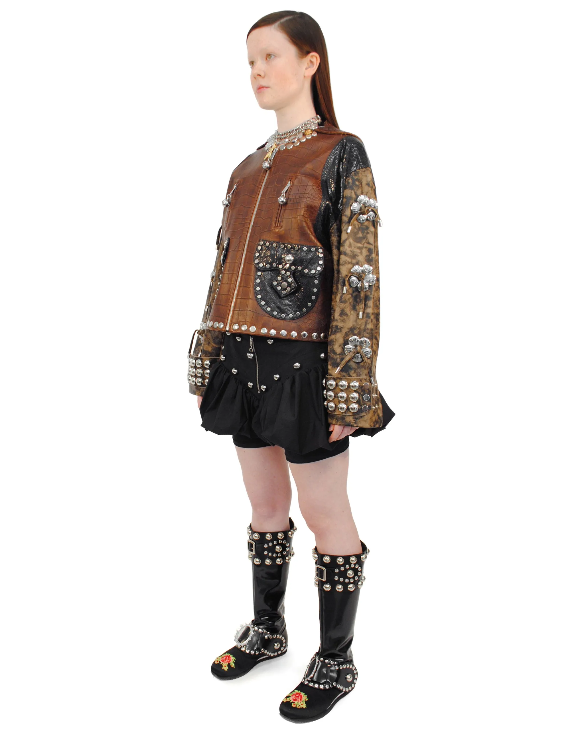Afterclap Leather Jacket sold by Chopova Lowena product image thumbnail 2