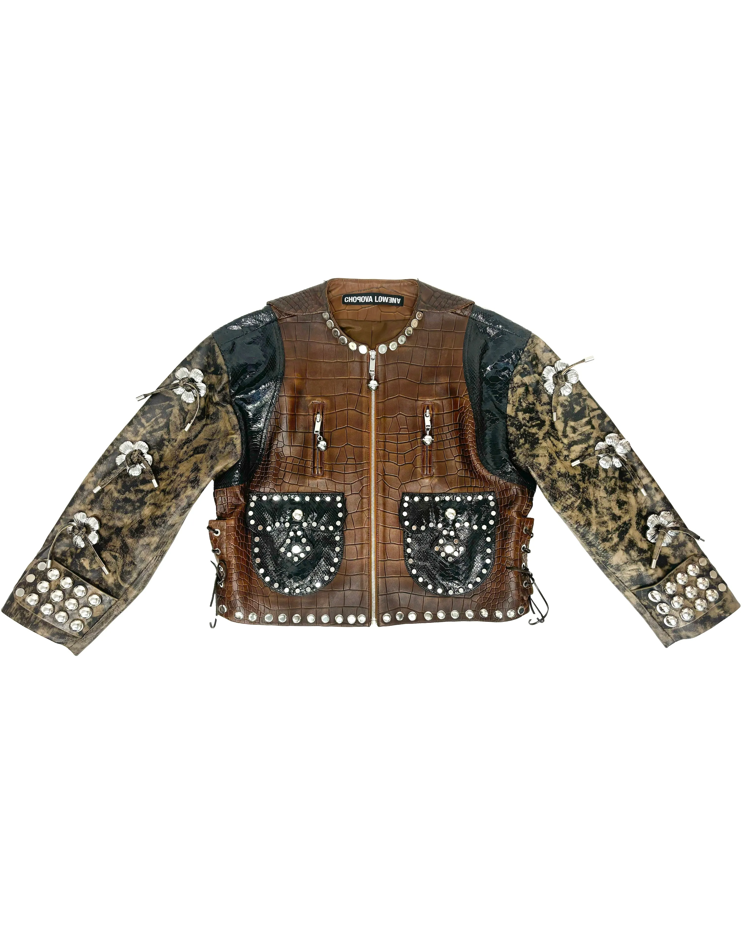Afterclap Leather Jacket sold by Chopova Lowena product image thumbnail 4