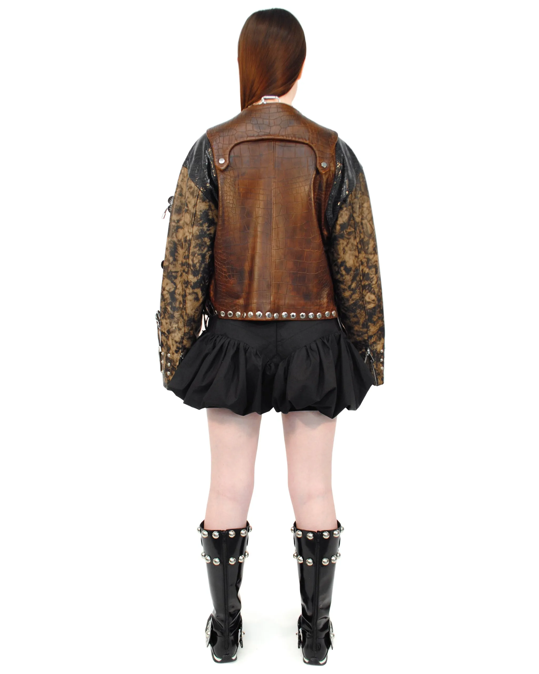 Afterclap Leather Jacket sold by Chopova Lowena product image thumbnail 3