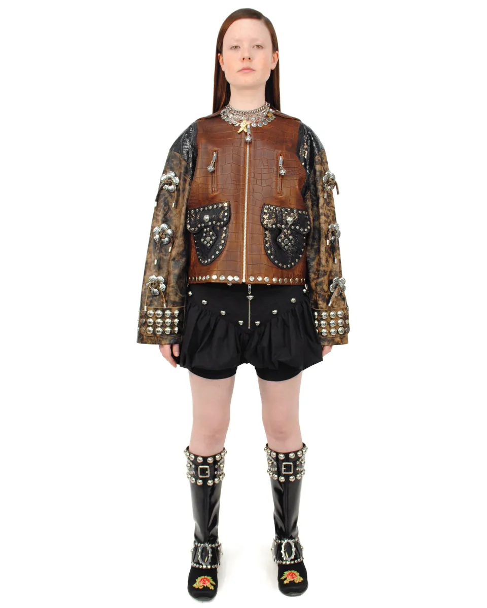 Afterclap Leather Jacket sold by Chopova Lowena