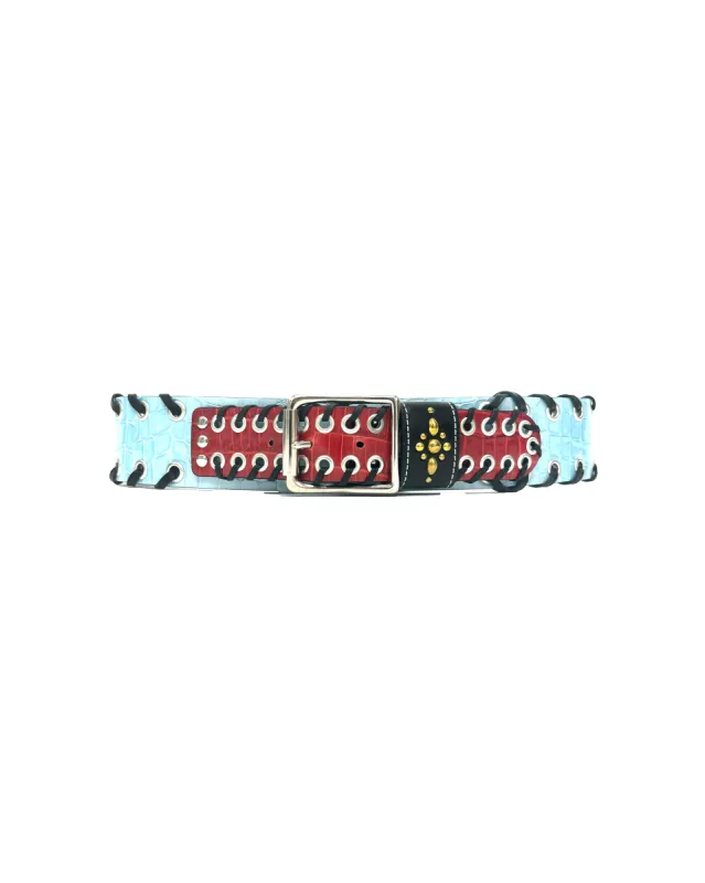 Carter Croc Trouser Belt made by Chopova Lowena