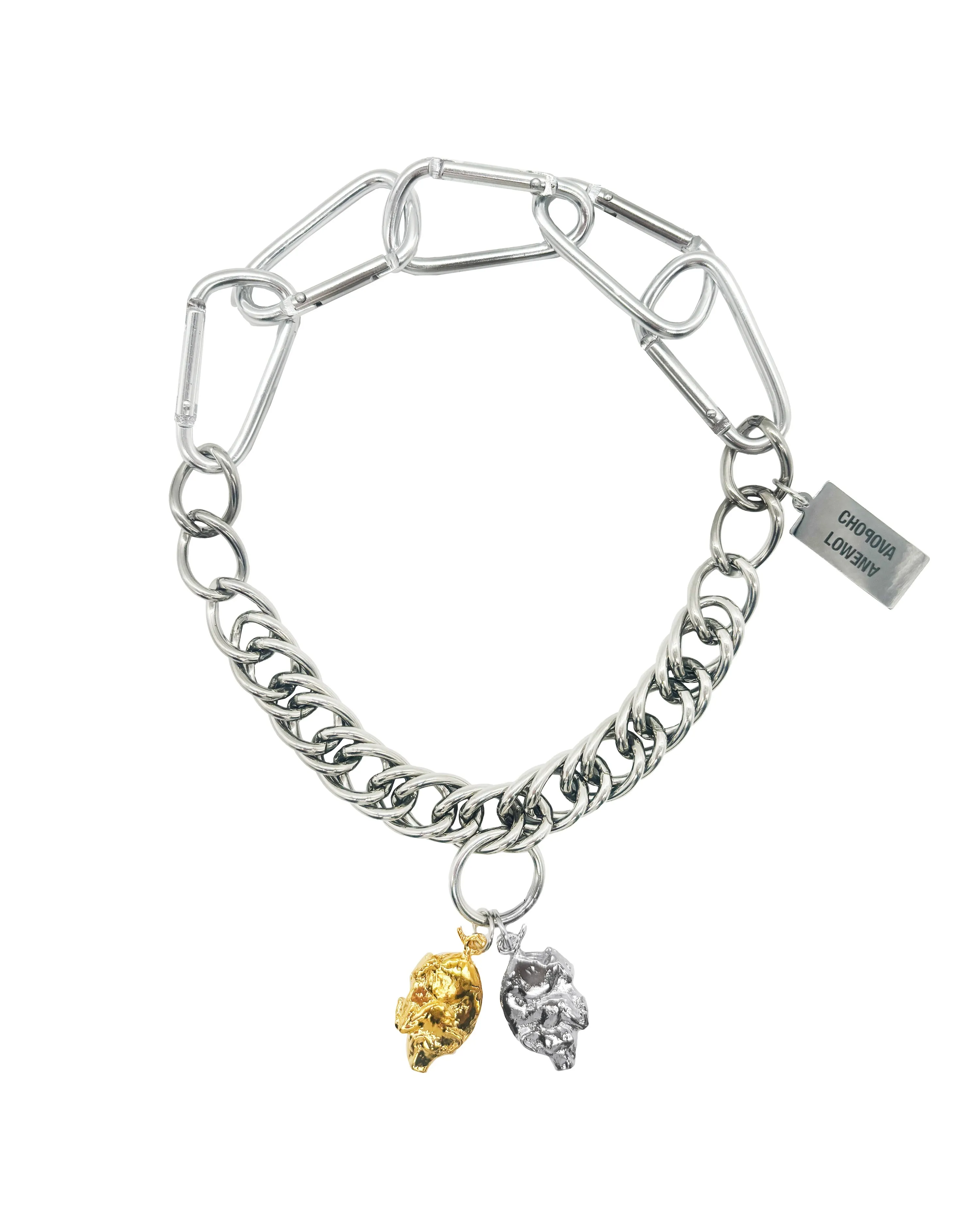 Pair of Pigs Necklace sold by Chopova Lowena