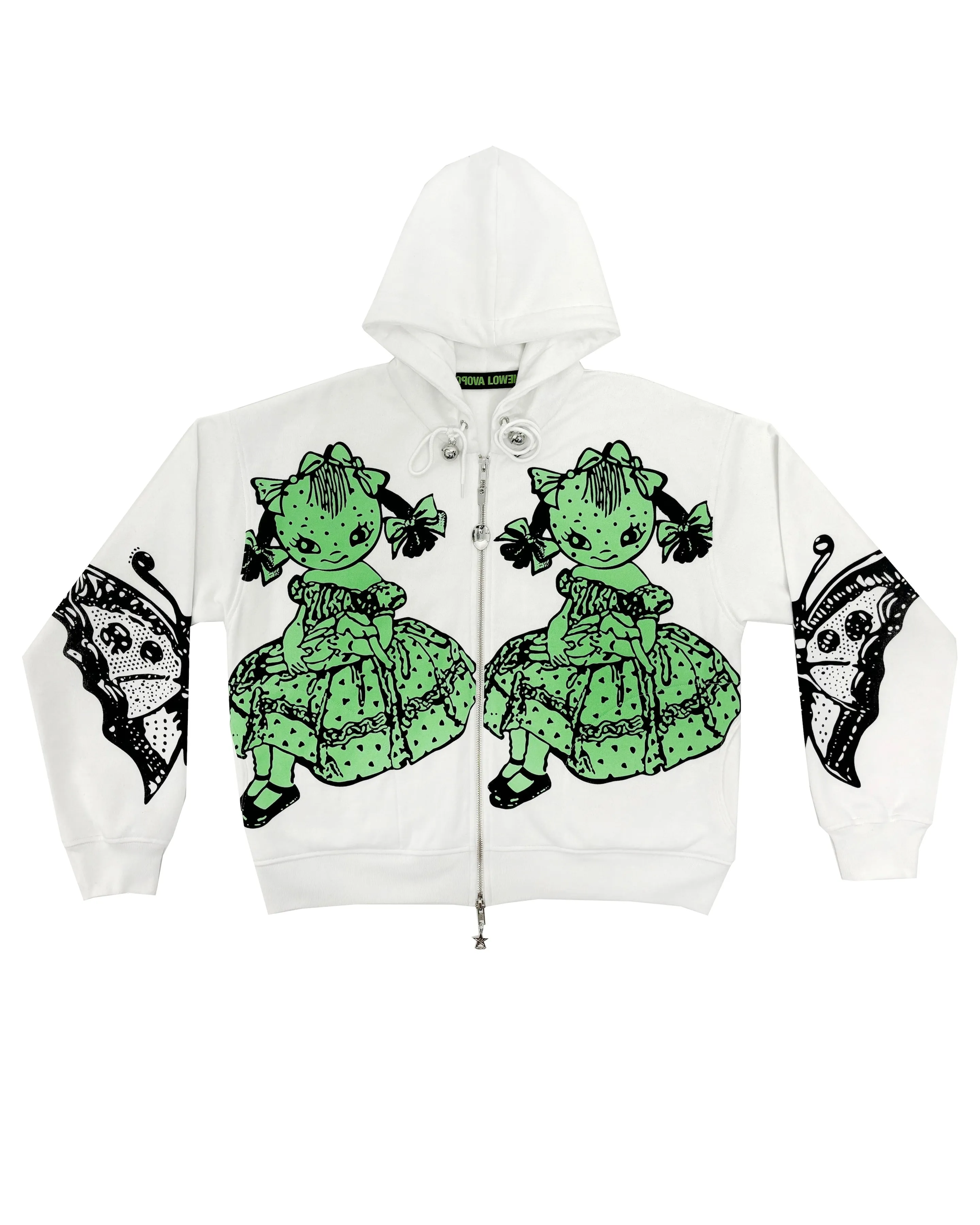 Double Dotty Zip Hoodie sold by Chopova Lowena