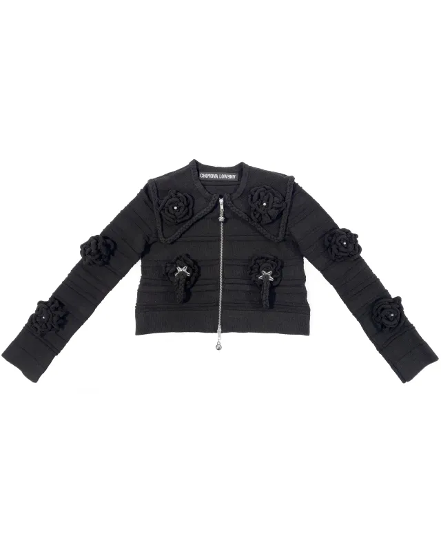 Black Club Cardigan sold by Chopova Lowena