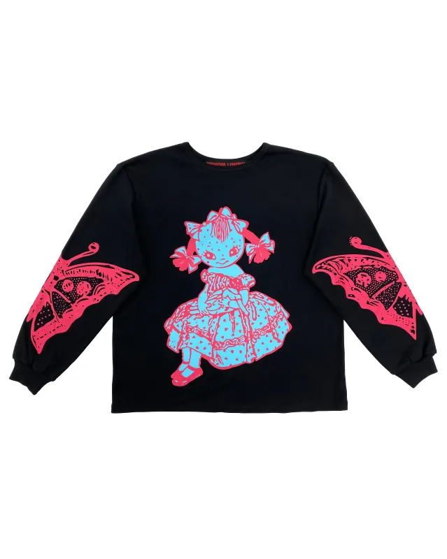 Dotty Oversized Jersey Top made by Chopova Lowena