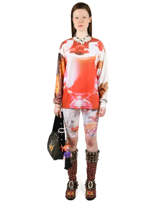 Exclusive Dessert Oversized Jersey Top sold by Chopova Lowena