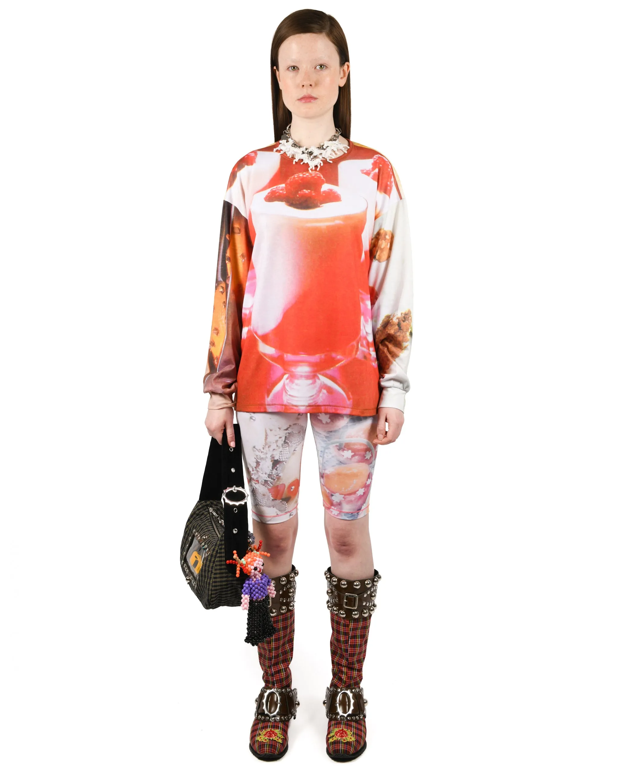 Exclusive Dessert Oversized Jersey Top sold by Chopova Lowena