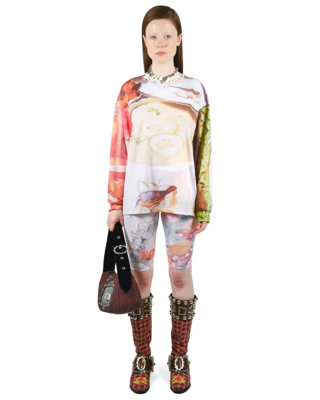 Exclusive Soup Oversized Jersey Top made by Chopova Lowena