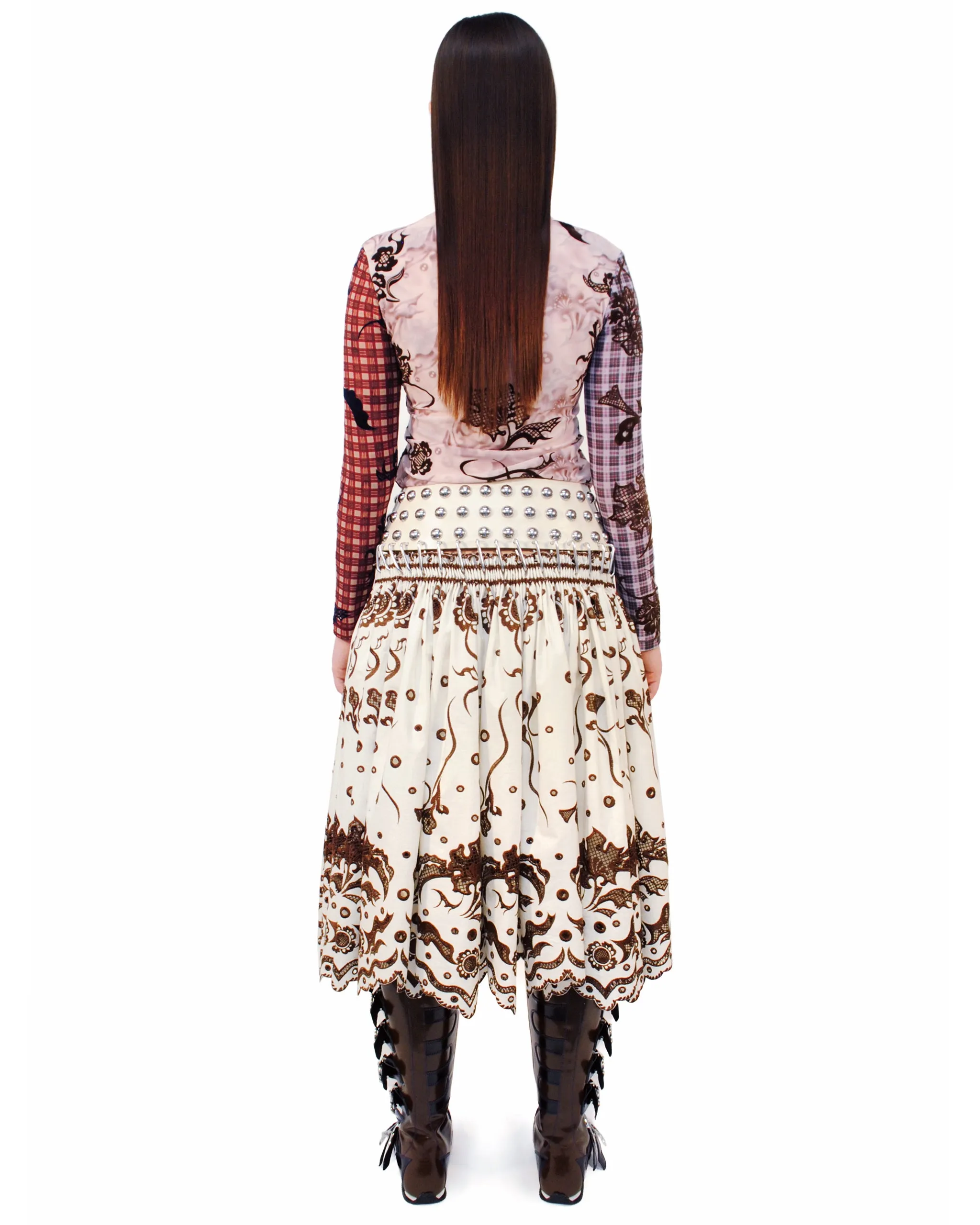 Alma Knee Carabiner Skirt sold by Chopova Lowena product image thumbnail 3