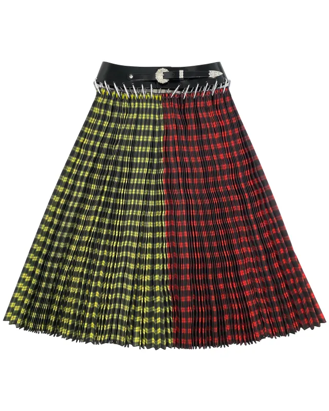 Split Midi Carabiner Skirt made by Chopova Lowena