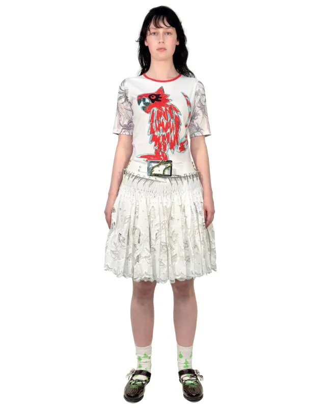 Barley Mini Smocked Skirt sold by Chopova Lowena