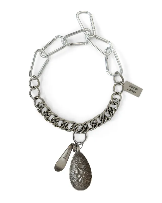 Spoon Carabiner Necklace made by Chopova Lowena