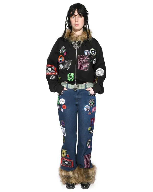 Fuz Zip Hoodie sold by Chopova Lowena