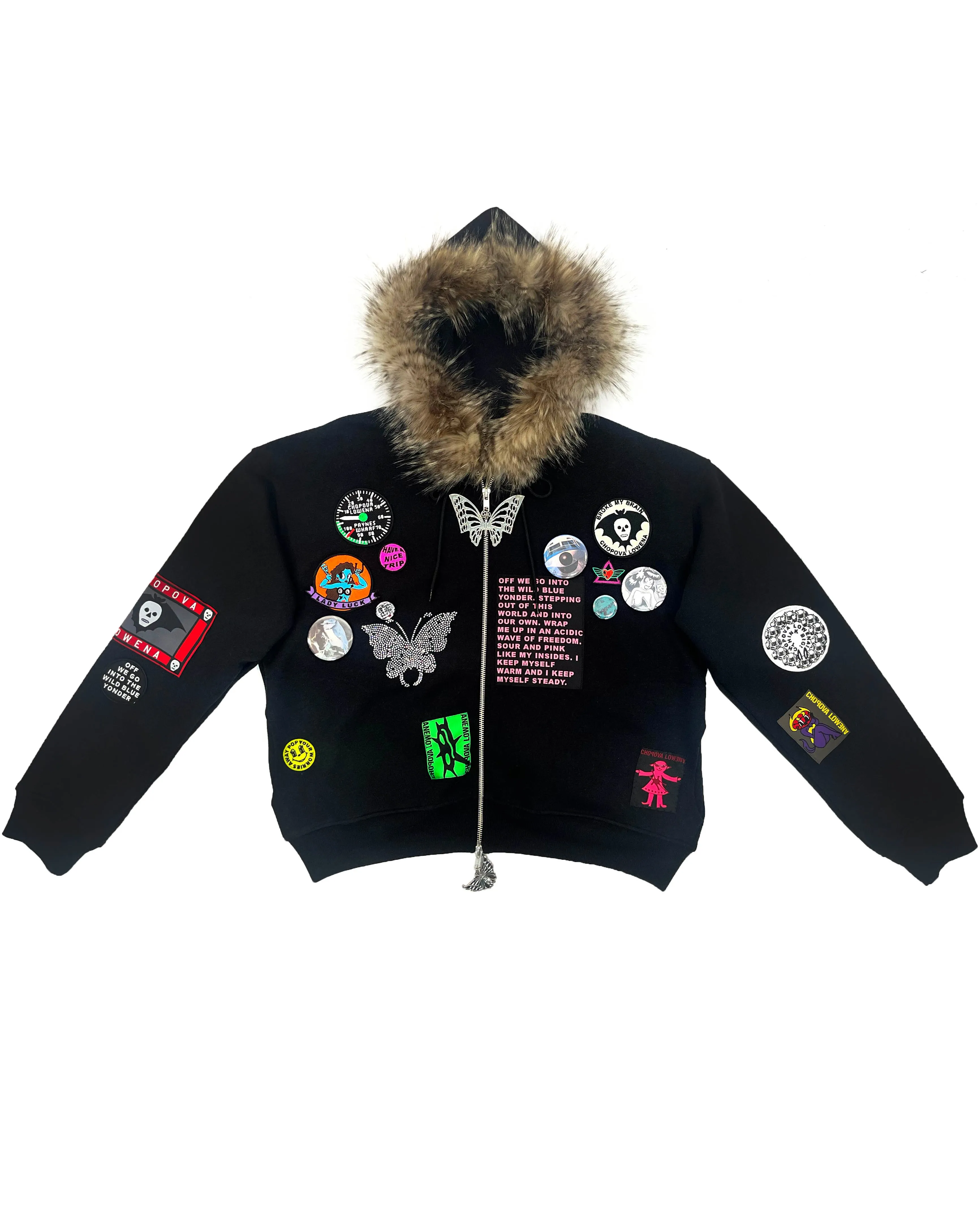 Fuz Zip Hoodie sold by Chopova Lowena product image thumbnail 2