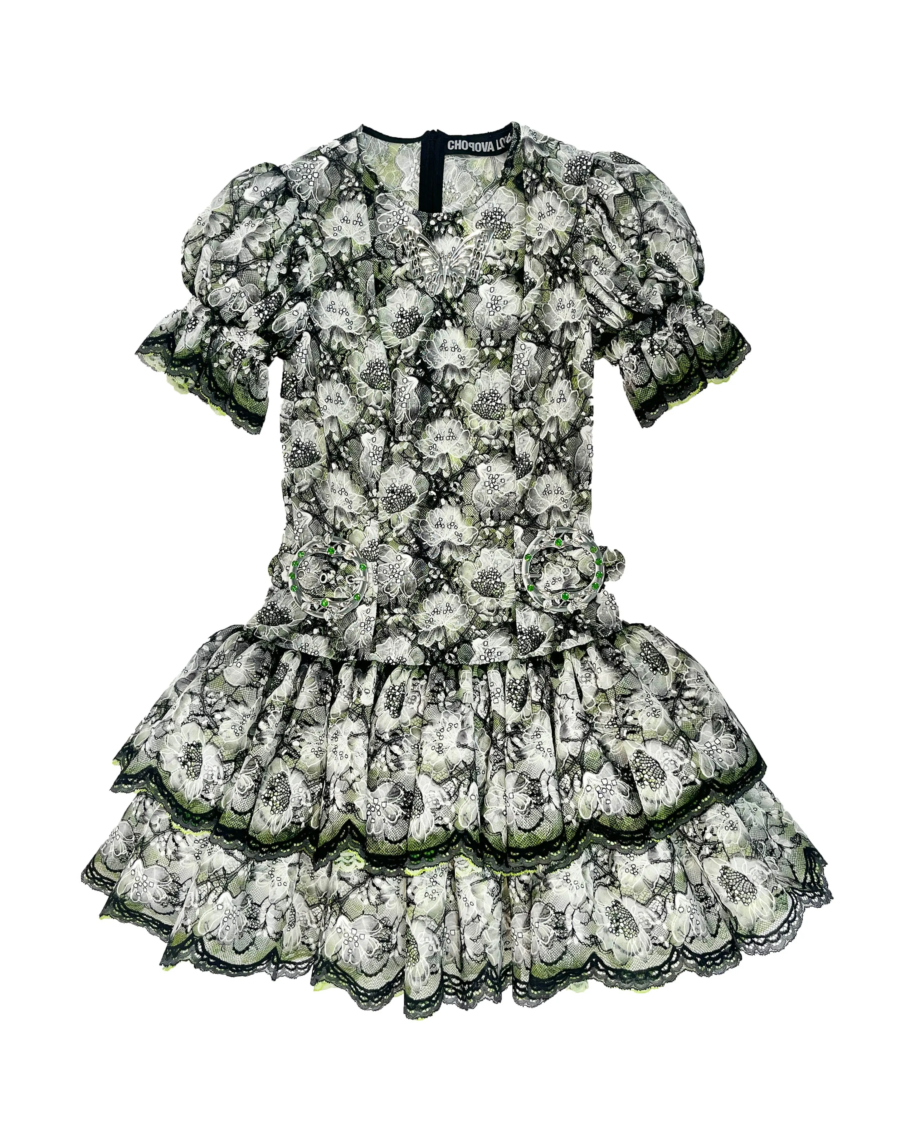 Demoiselle Lace Mini Dress sold by Chopova Lowena product image thumbnail 2