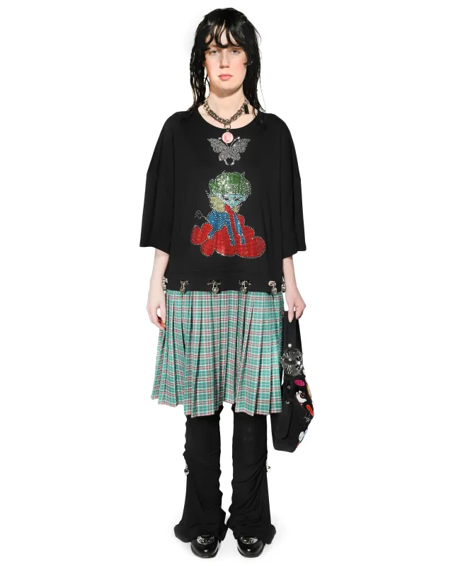 Spaced Out T-Shirt Dress made by Chopova Lowena