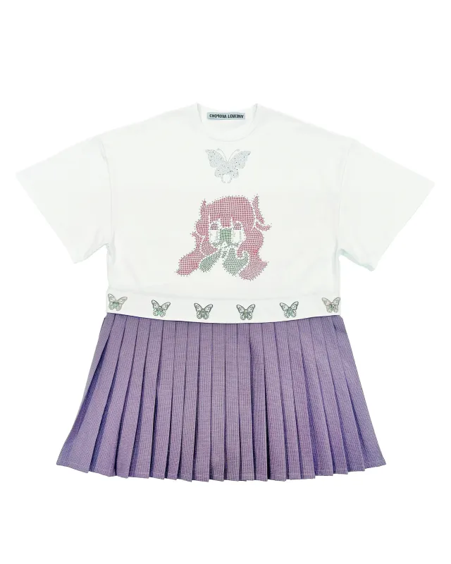 Spaced Out T-Shirt Dress sold by Chopova Lowena