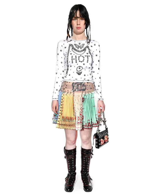 HOT Fitted Jersey Top sold by Chopova Lowena