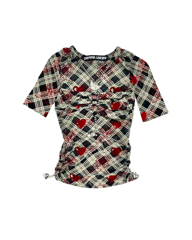 Exclusive Sonicscape Mesh Short Sleeve Top sold by Chopova Lowena