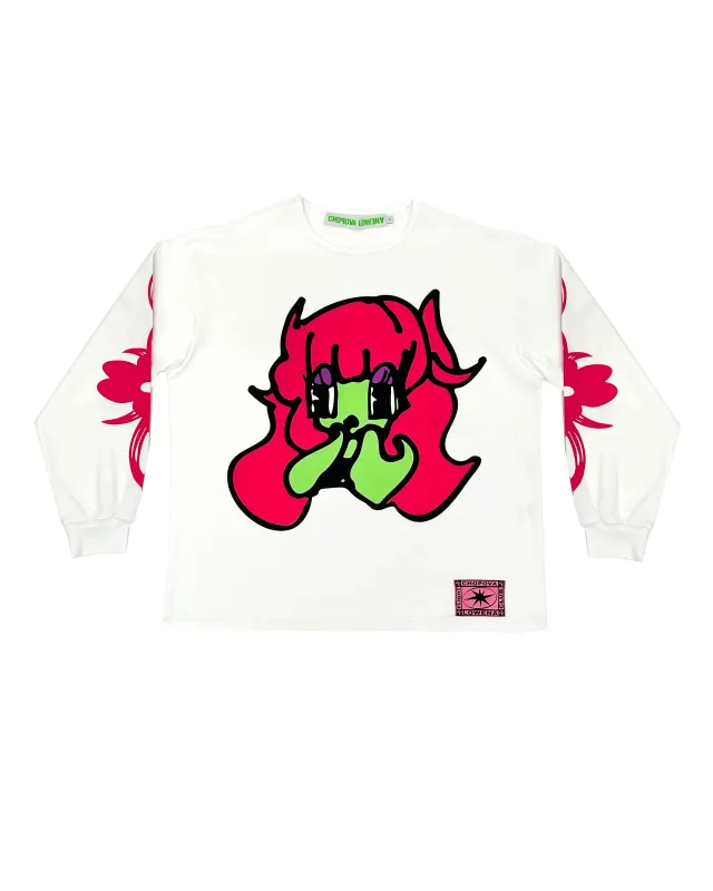 Bashful Oversized Jersey Top sold by Chopova Lowena