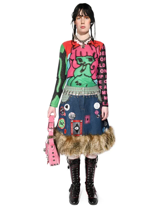 Tiny Mesh Top sold by Chopova Lowena