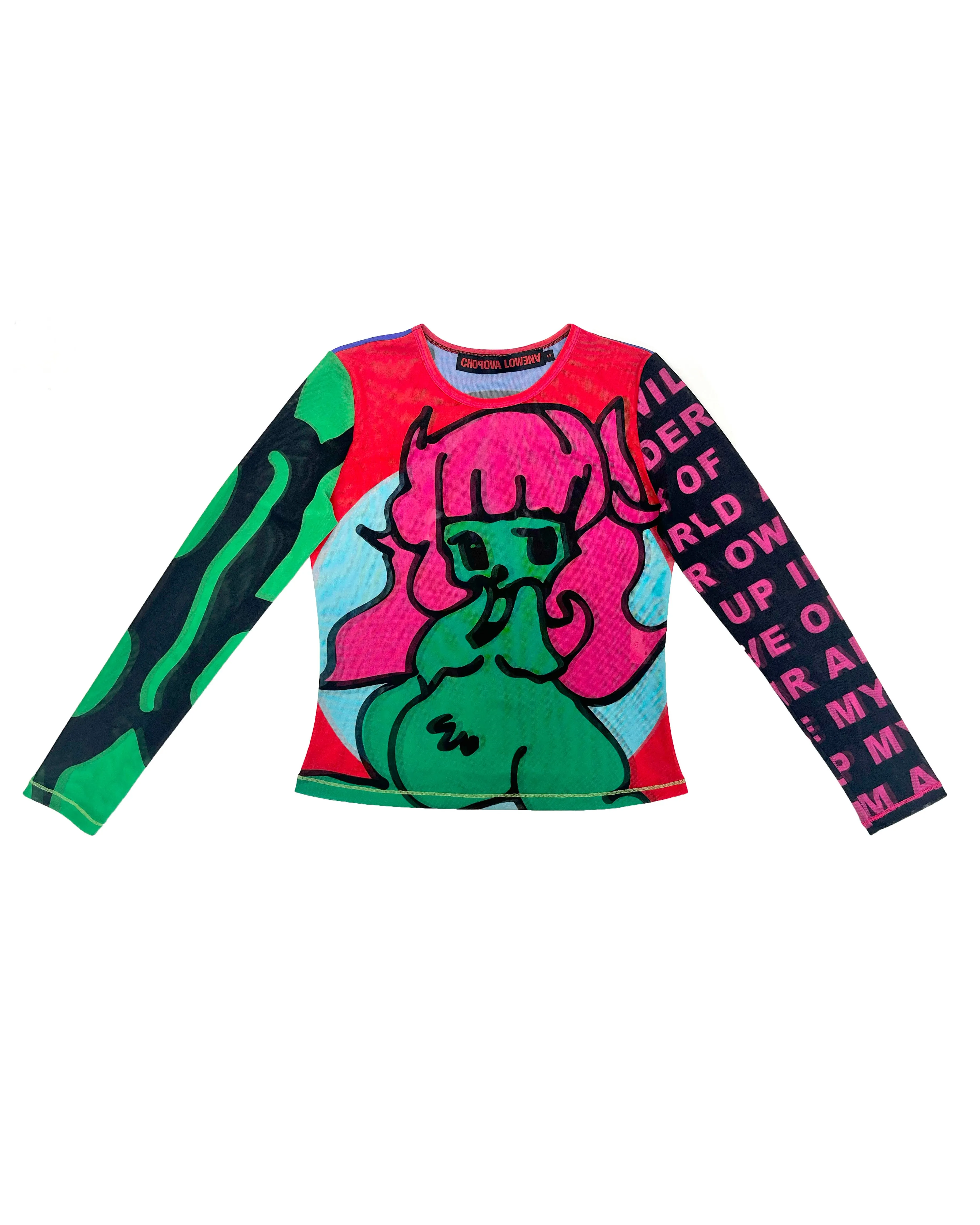 Tiny Mesh Top sold by Chopova Lowena product image thumbnail 2