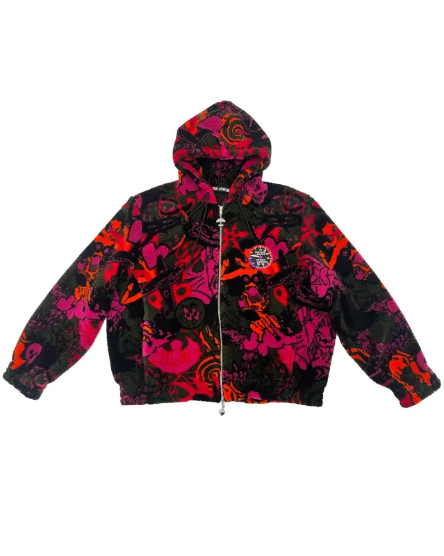 Engine Party Oversized Hooded Fleece sold by Chopova Lowena