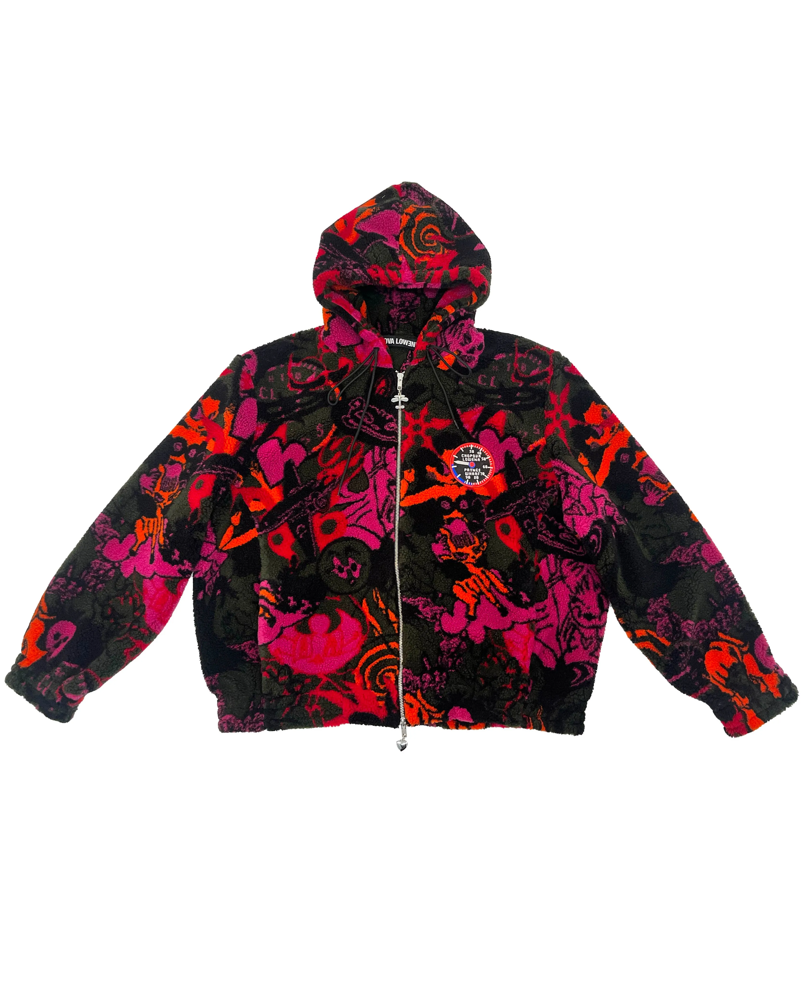 Engine Party Oversized Hooded Fleece sold by Chopova Lowena