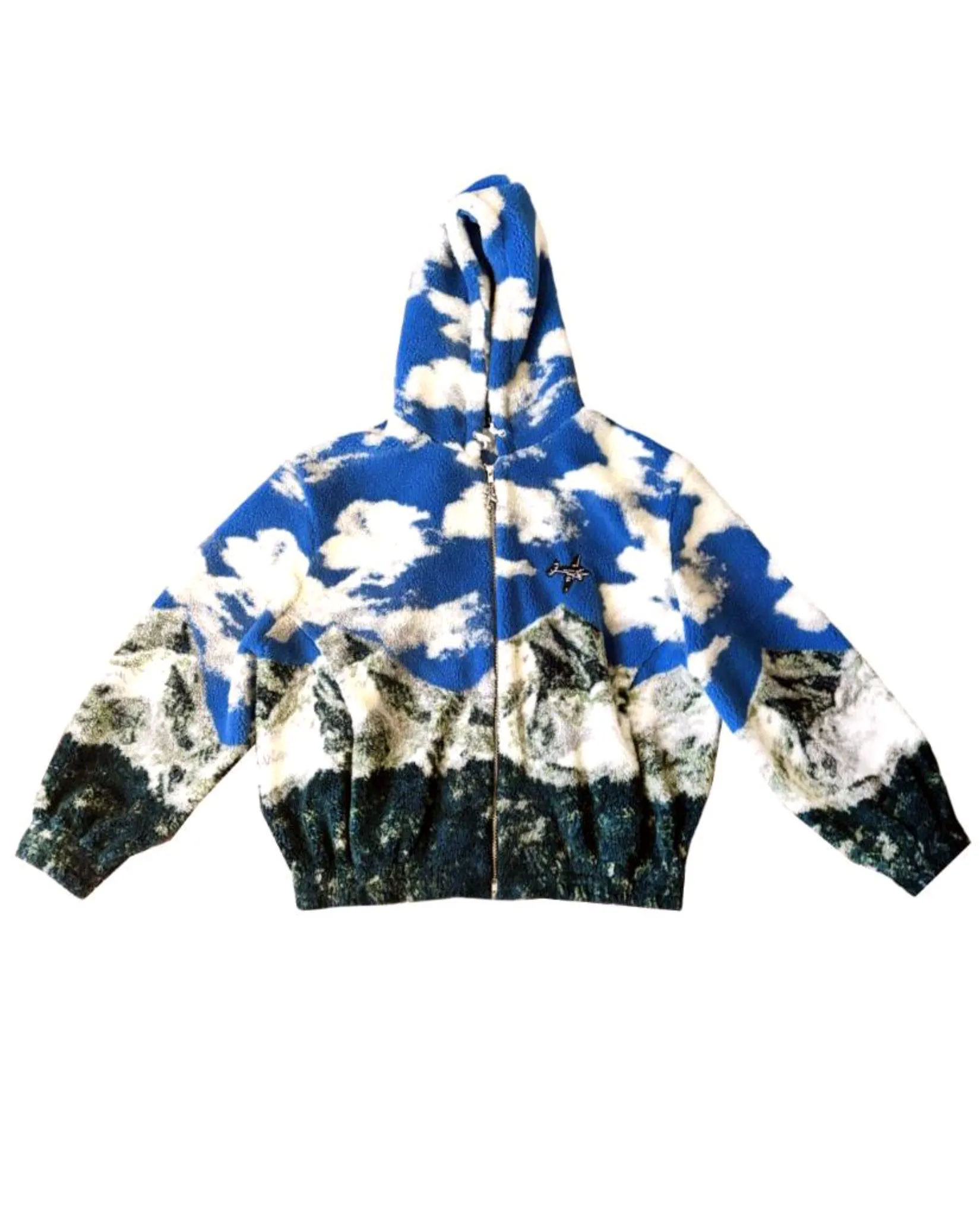 CL Airlines Oversized Hooded Fleece sold by Chopova Lowena