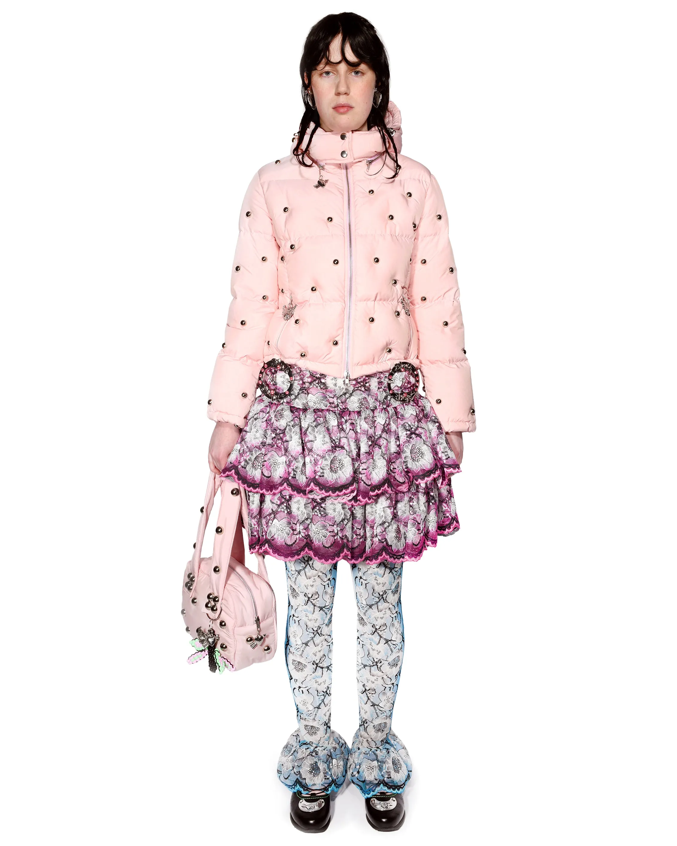 Fallout Pink Puffer Jacket sold by Chopova Lowena