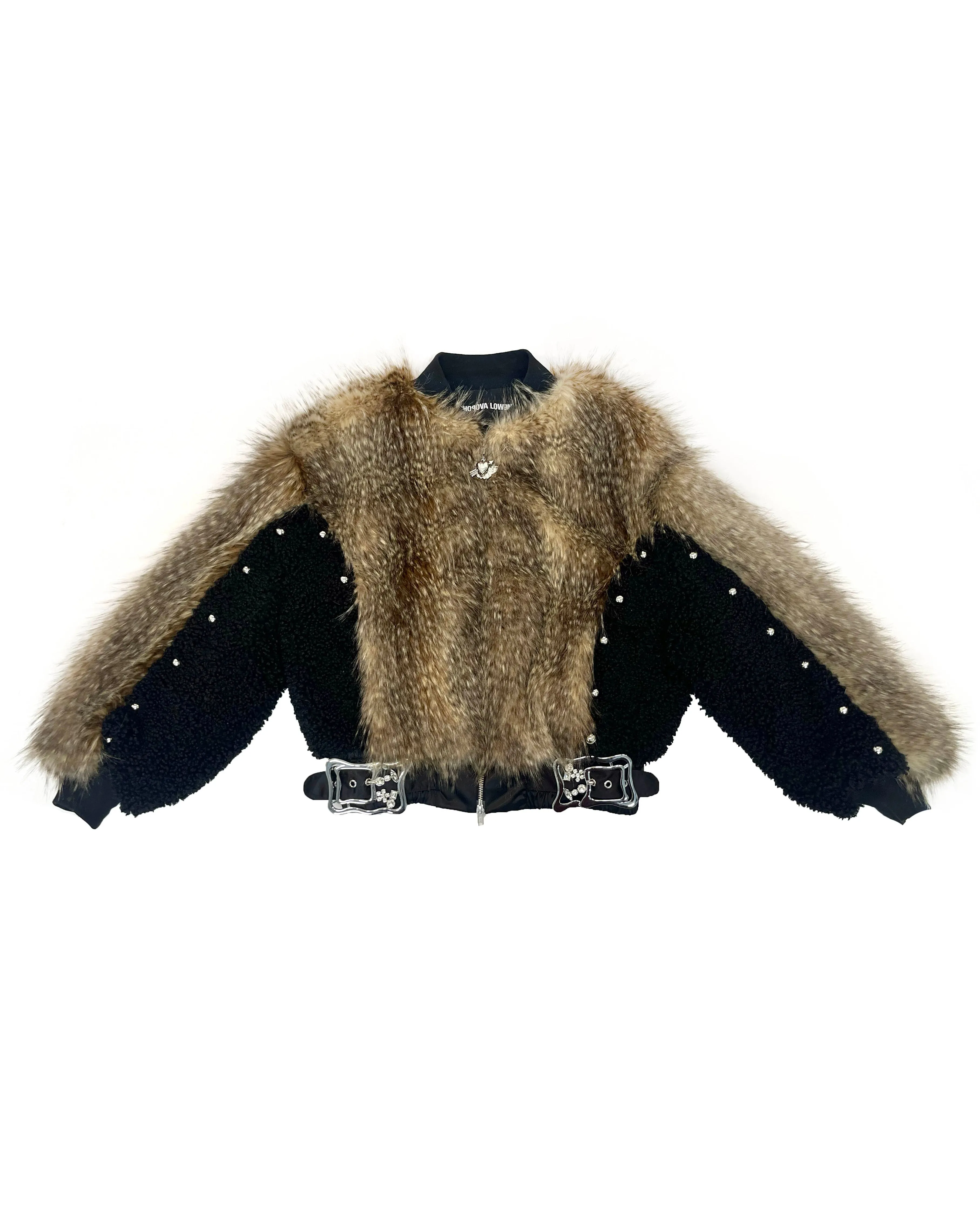 French Kiss Fur Bomber Jacket sold by Chopova Lowena product image thumbnail 2
