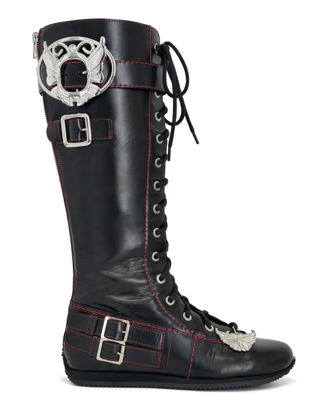 Chunky Lace Up Stefanie Boot made by Chopova Lowena