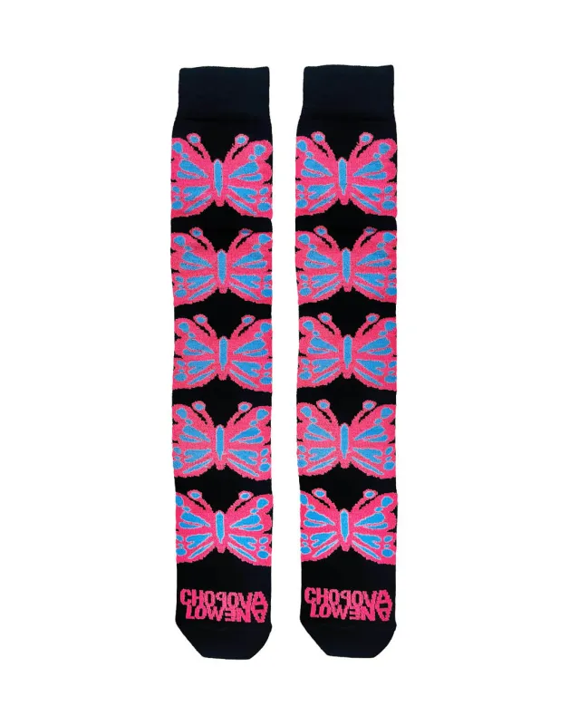 Butterfly Long Socks sold by Chopova Lowena