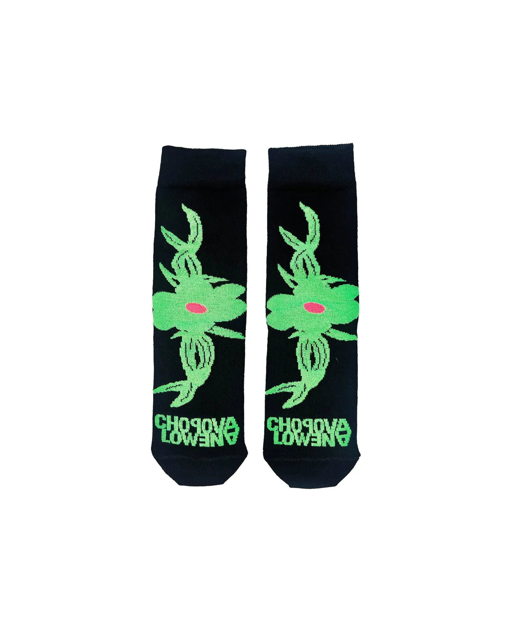 Pointy Floral Short Socks sold by Chopova Lowena