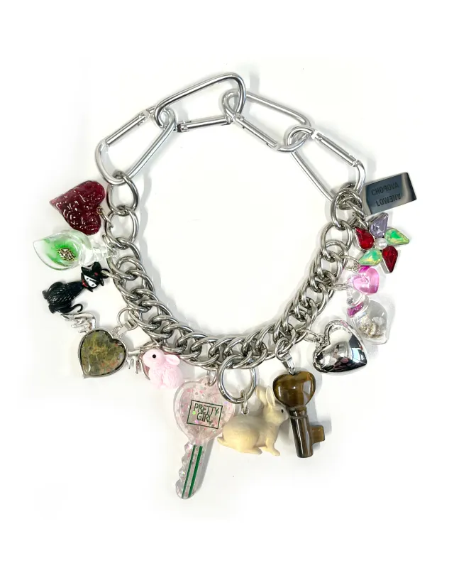 Shell and Back Carabiner Necklace sold by Chopova Lowena