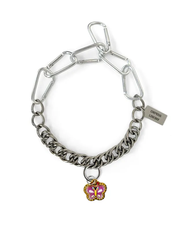 B Fly Carabiner Necklace sold by Chopova Lowena