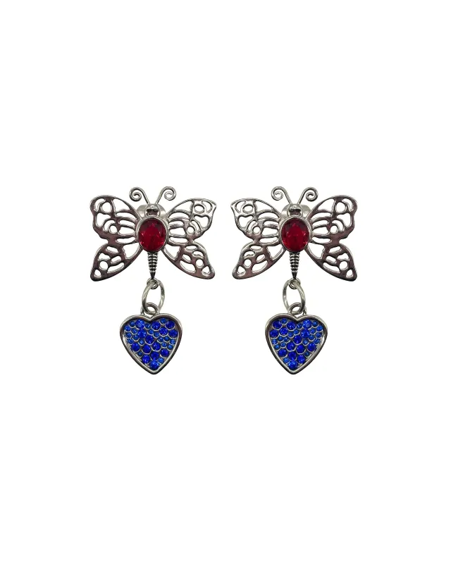 Wings of Love Drop Earrings made by Chopova Lowena