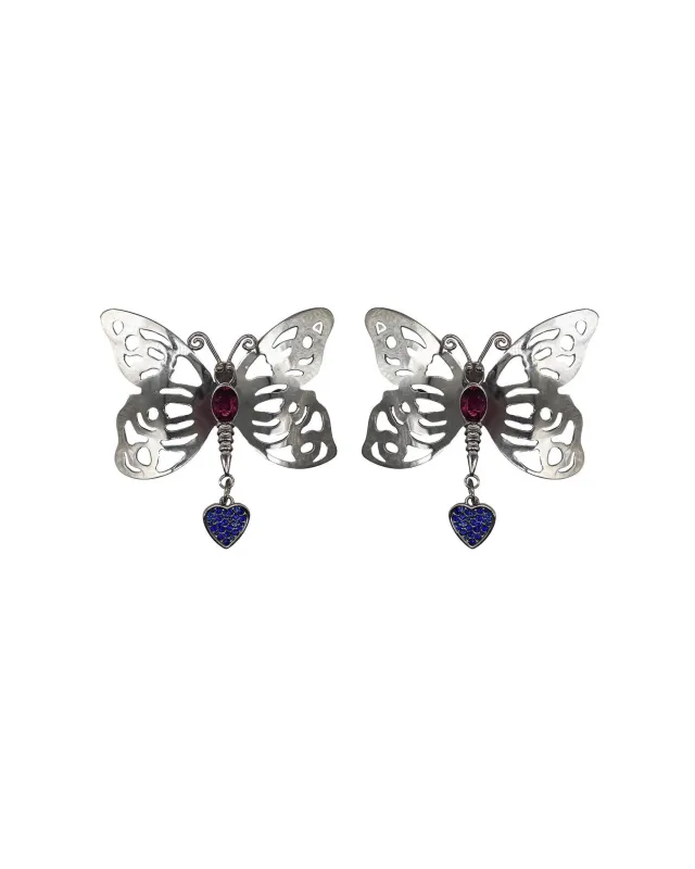 Carved Butterfly Hair Clips sold by Chopova Lowena