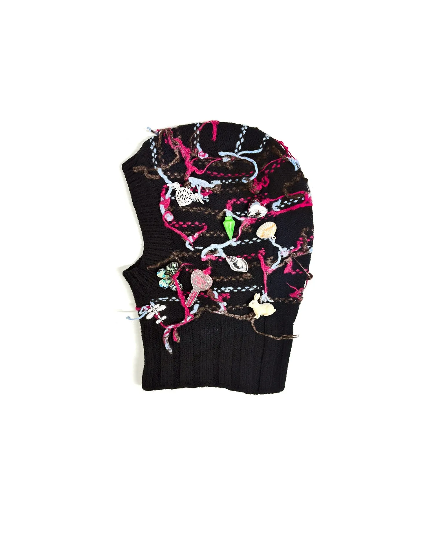 Black Washed Up Balaclava sold by Chopova Lowena