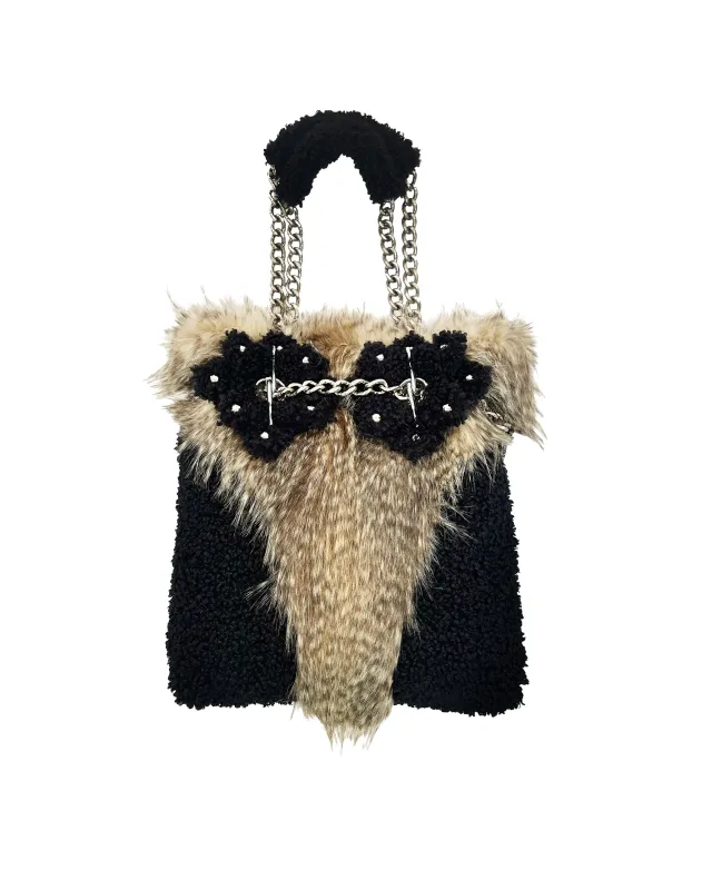 Fur Tote Bag made by Chopova Lowena