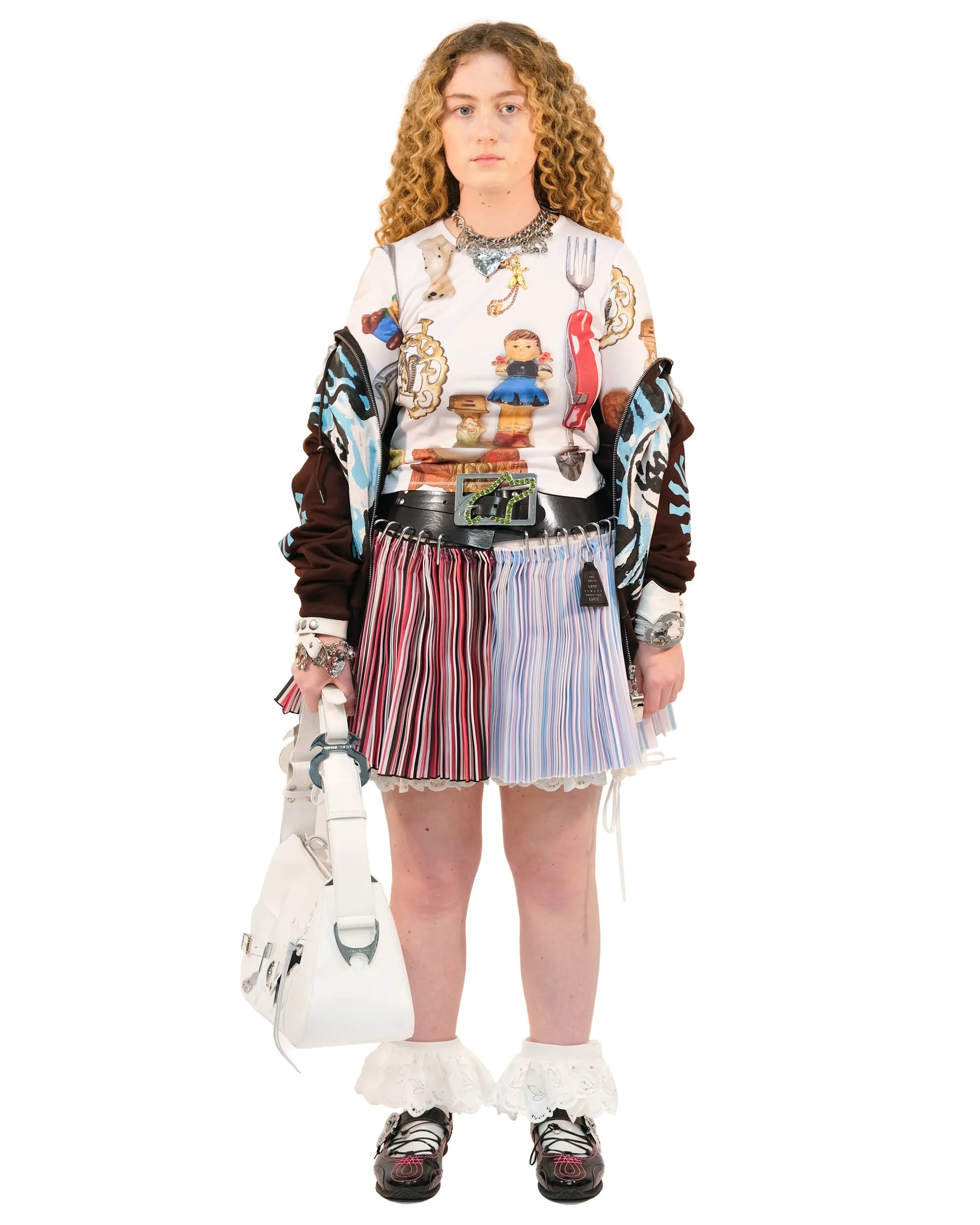 Spring Mini Carabiner Skirt sold by Chopova Lowena product image thumbnail 3