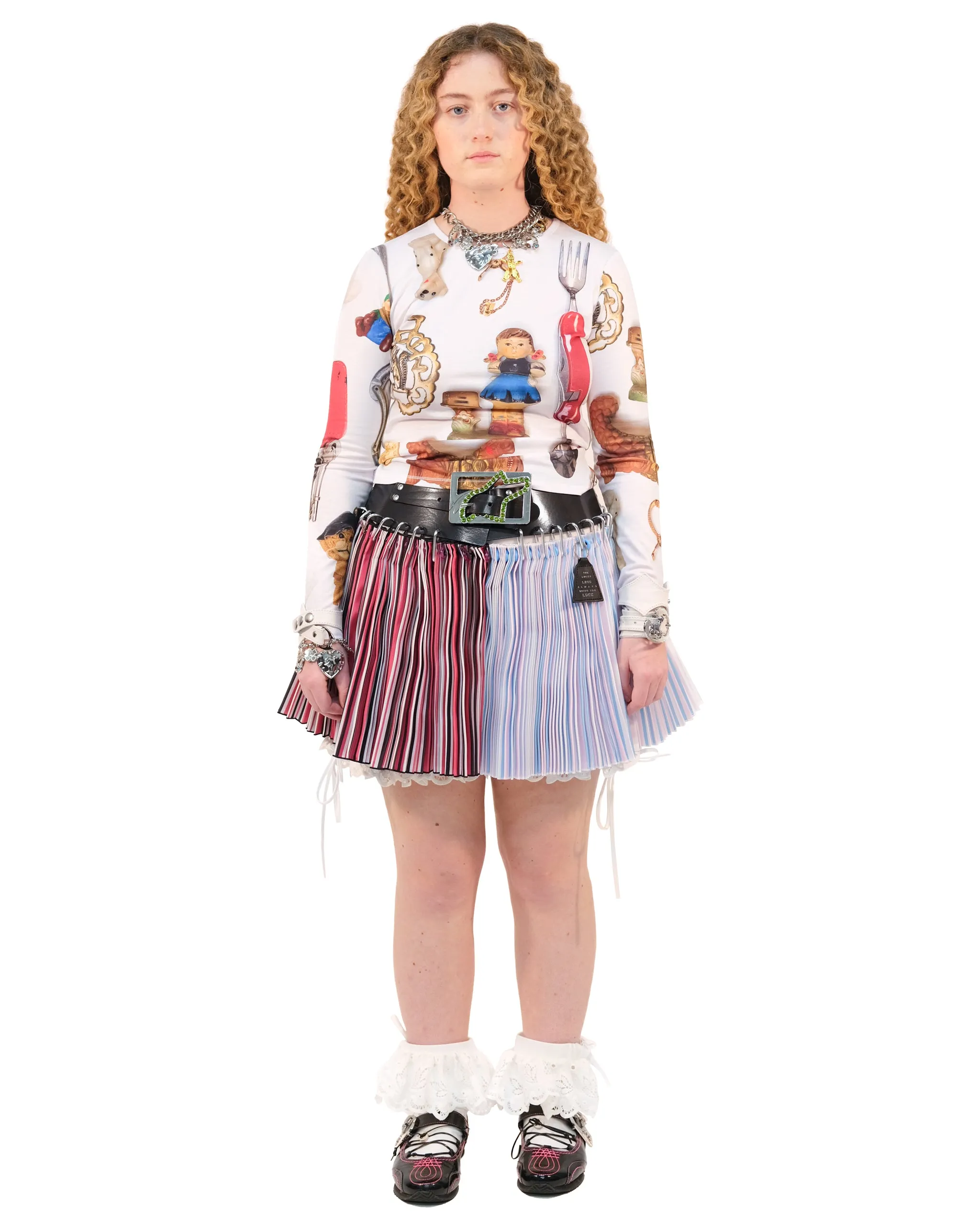 Spring Mini Carabiner Skirt sold by Chopova Lowena product image thumbnail 2