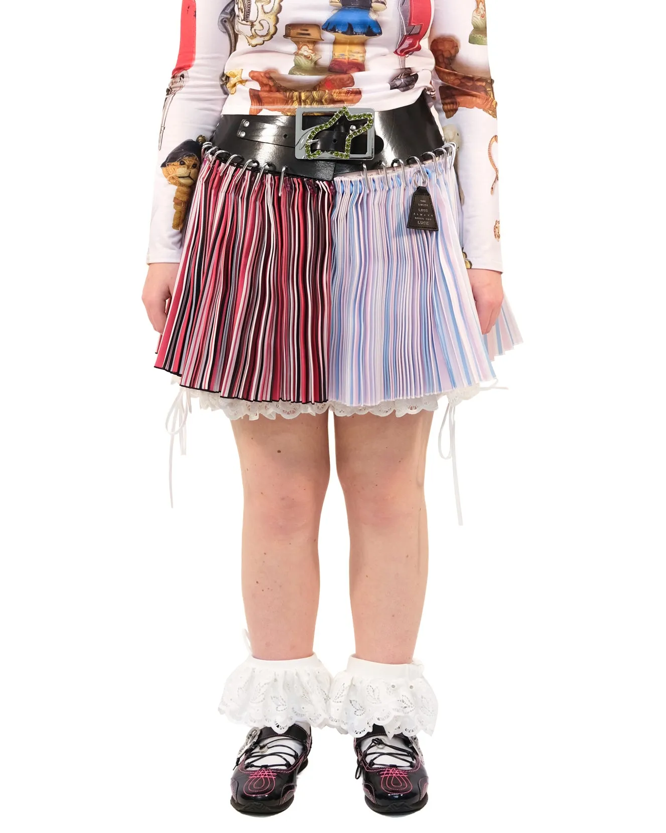 Spring Mini Carabiner Skirt sold by Chopova Lowena product image thumbnail 4