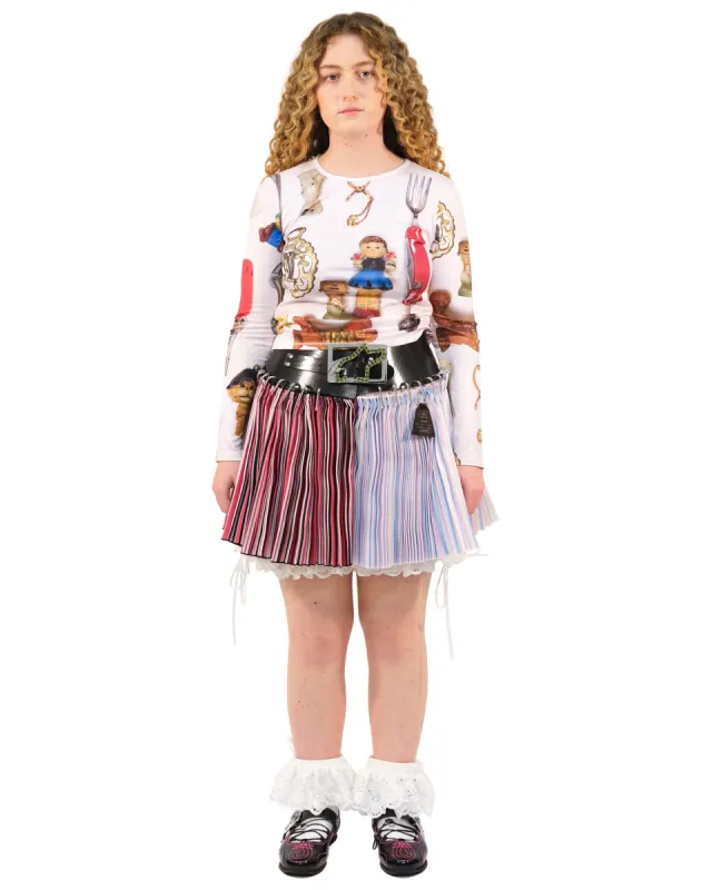 Spring Mini Carabiner Skirt sold by Chopova Lowena