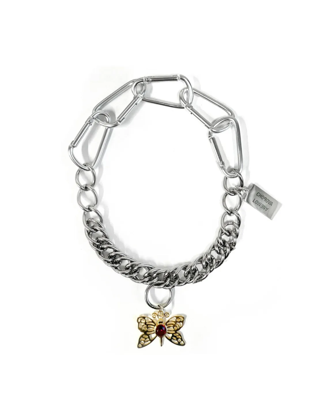 Butter Heart Carabiner Necklace sold by Chopova Lowena