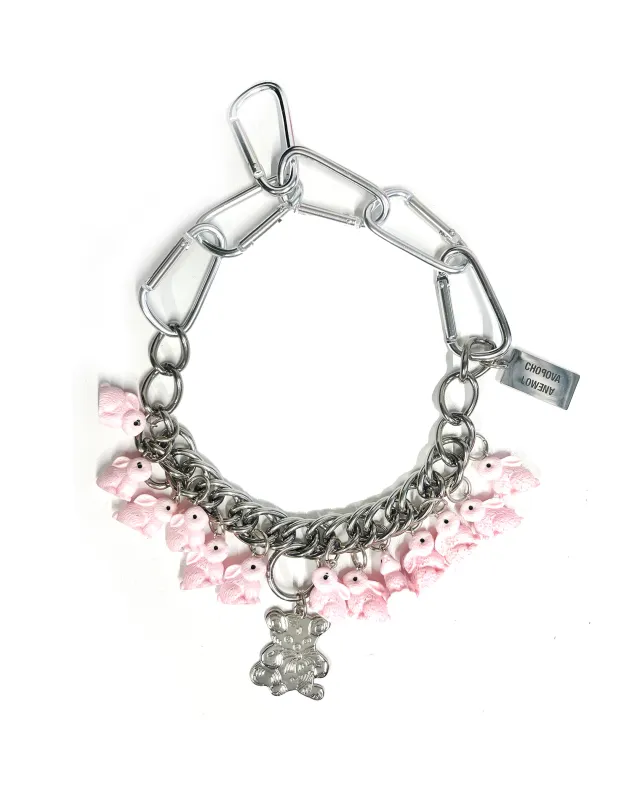 Bun Bear Carabiner Necklace sold by Chopova Lowena