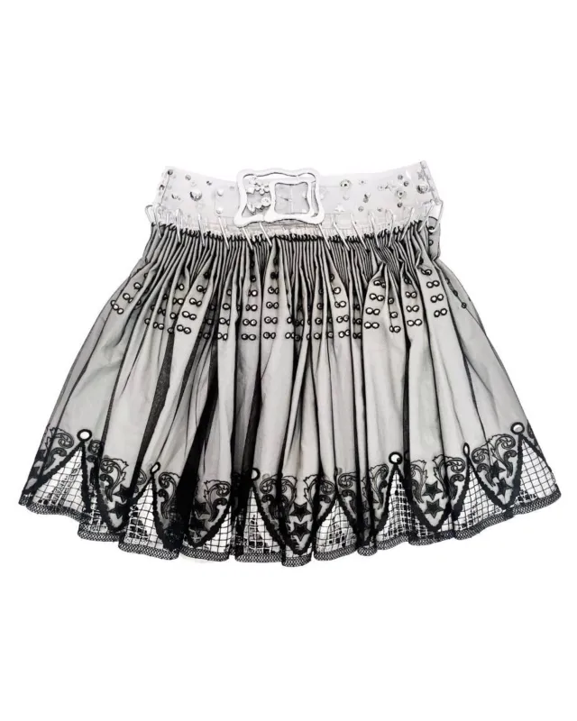 Frankie Knee Carabiner Skirt sold by Chopova Lowena