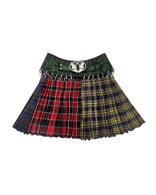 Jo Folkloric Mini Carabiner Skirt sold by Chopova Lowena