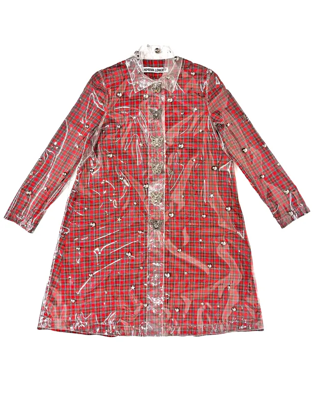 Squelchy Transparent Coat sold by Chopova Lowena